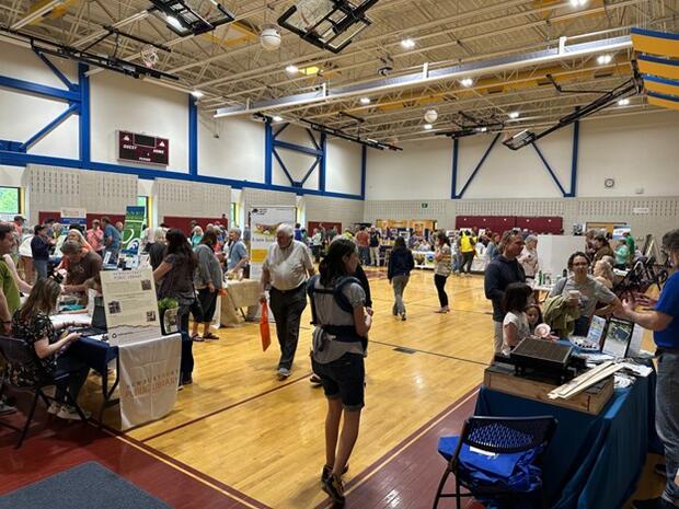 Attendees at the Green Expo May 2025