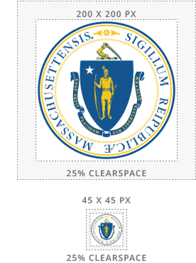 State Seal Placement Example