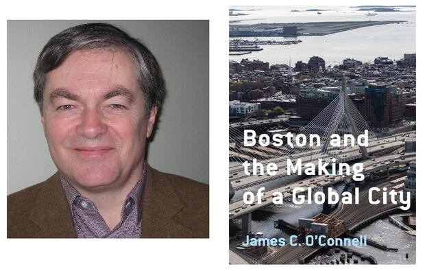 Author James O'Connell and book cover