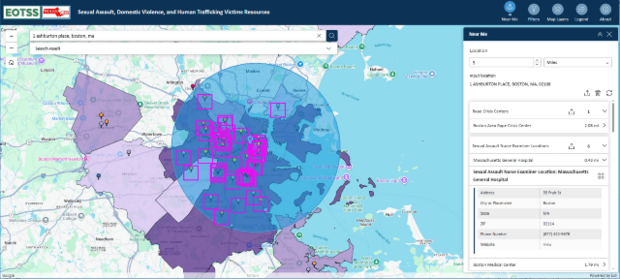 Sexual Assault and Domestic Violence Web App