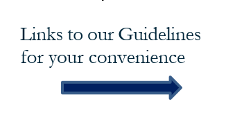 links to guidelines with arrow