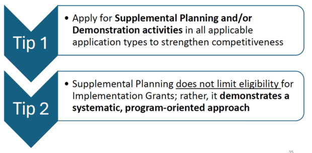 image showing SS4 Guidance "tips and tricks" for successful grant applications 