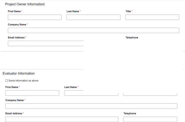 owner, evaluator screenshot