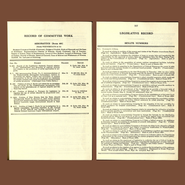 Pages from a volume of the Legislative Record