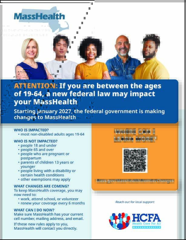 Screenshot of flyer