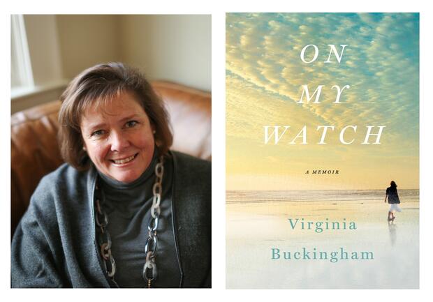Author Virginia Buckingham and book cover