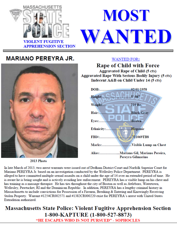 Mariano Pereyra Jr Most Wanted Poster