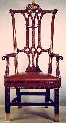 "Rising Sun" Chair, used by George Washington when he presided over the Constitutional Convention 