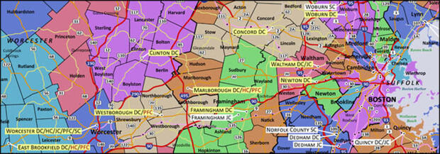 Capital master plan map