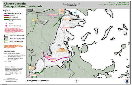 Choose Growth transportation map