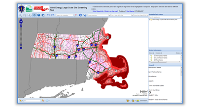EEA Wind Energy Large Scale Site Screening Tool
