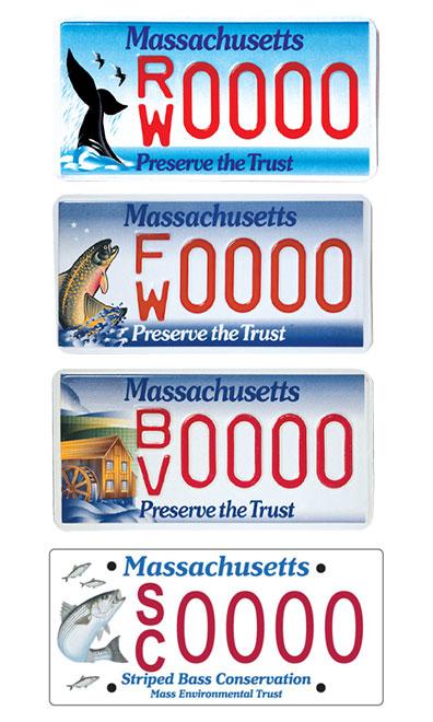 Purchase an environmental license plate