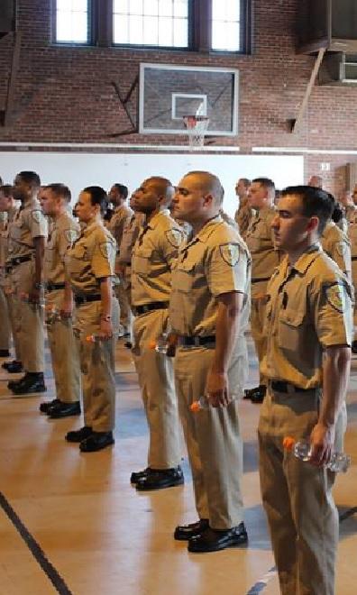 correction officers in training