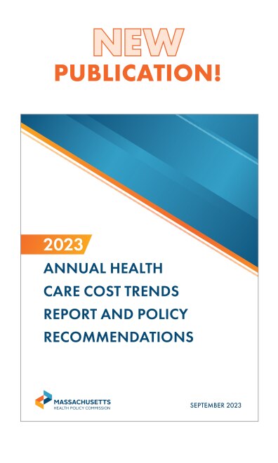 Cover of the 2023 Cost Trends Report with orange text above that says NEW PUBLICATION
