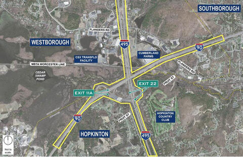 I 495 I 90 Interchange Mass Gov 495 90 