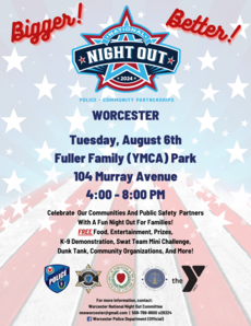 Worcester Night Out Flyer