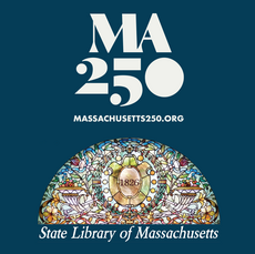 MA250 and State Library of Massachusetts logos