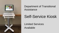 Self-Service DTA Kiosk at the Gloucester Rose Baker Senior Center (limited services available)
