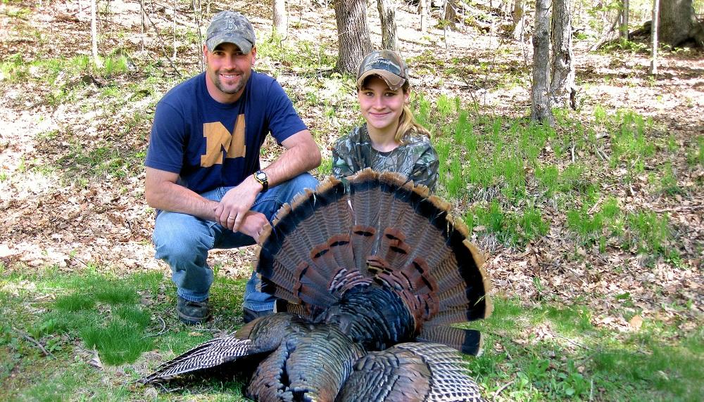 youth turkey hunter and mentor